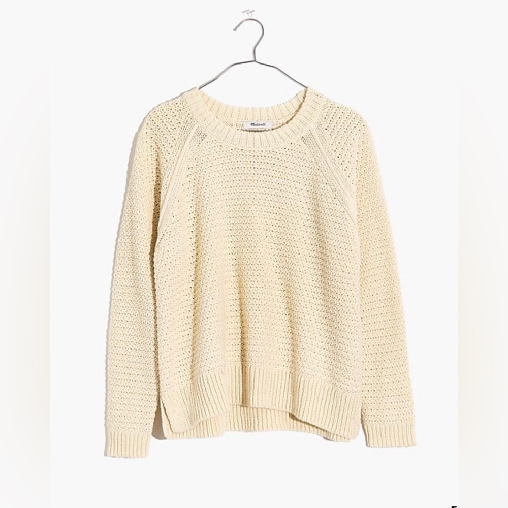 Madewell Open-Stitch Hopedale Sweater